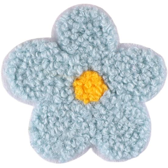 Užitečná krásná měkká květinová látková nálepka Jemná květinová nášivka na oblečení pro kutily jako dárek