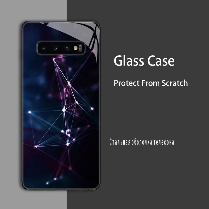 For Samsung S10 5G Case Cover Tempered Glass Case Coque For Samsung Galaxy S10e S10 S20 FE Ultra Plus S 10 Lite Protect Case