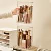 Makeup storage box large capacity polished finish, no installation required, eye shadow, eyebrow, foundation brush storage box