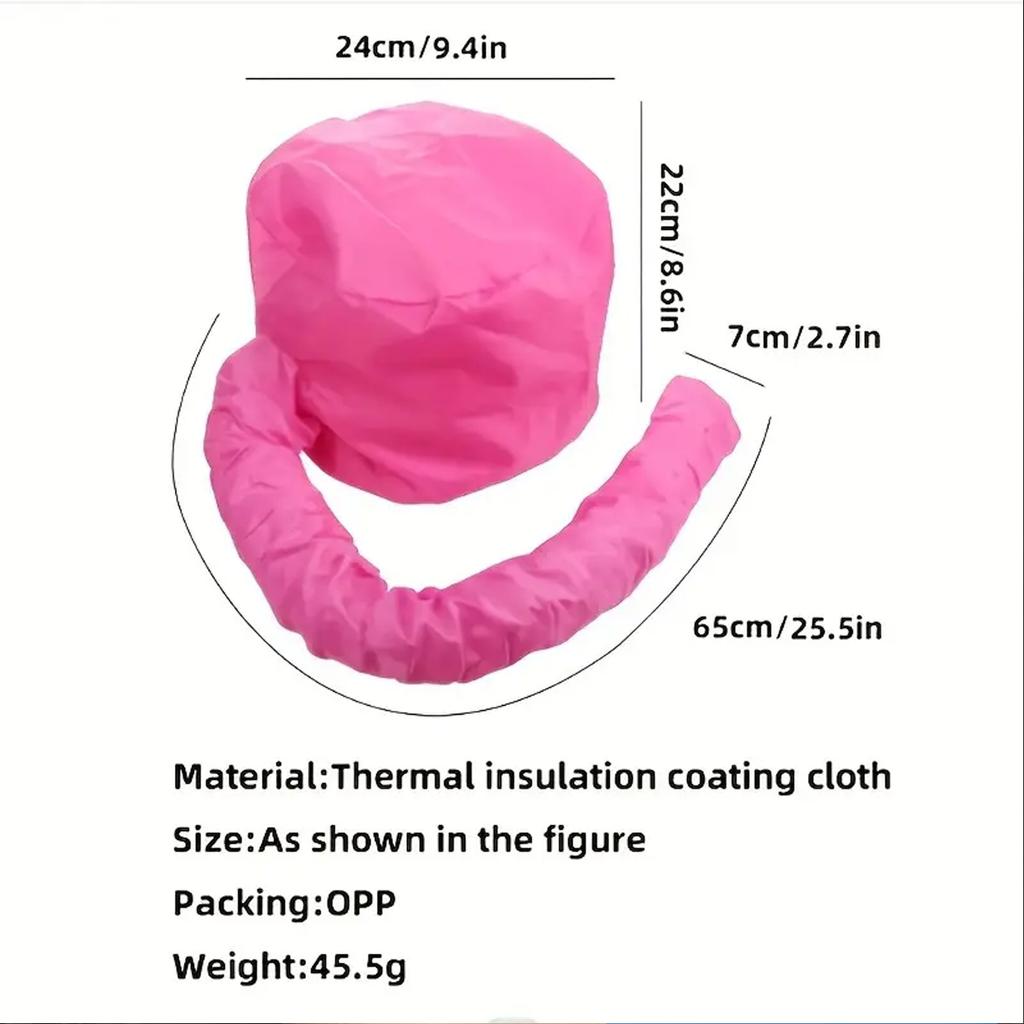 1pc Electric hair dryer cap-professional hair dryer dry hair cap, easy and quick hair drying experience.