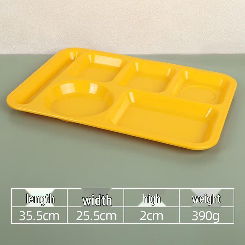Melamine Divided Cafeteria Tray