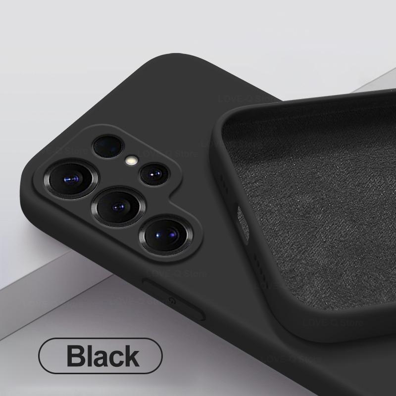 Pro S25 Ultra Plus Pouzdro Silikonové Pouzdro na Telefon pro Pro Samsung Galaxy S25 S24 S23 S22 Ultra Plus Pouzdra Ochranný Kryt Kamery