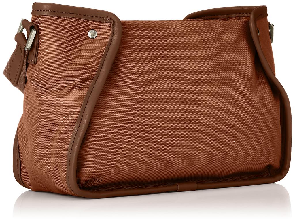 Shoulder Heat Embossed Polka Dot Brown [Isaac] Bag, Pochette, Women's, (20)