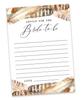 Inkdotpot Advice For The BrideA  CardsA  Set Of 50A  FeathersA  Bridal Shower Activity