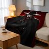 Throw High-Density Short Plush Blanket For Sofa Nap Room Soft Skin-Friendly Classic Thriller Movie V For Vendetta