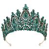 2026 European and American Beauty Pageant Bridal Crown Headgear, Alloy Crystal Wedding Headband Headband Headgear Crown