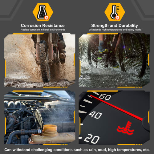 DTGN M6-1x12 Hex Socket Head Cap Screws, 25pcs, Carbon Steel Hex Head Metric Screws, Black, Ideal for Road Bikes, Mountain Bikes, Cars, and Motorcycle