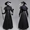 Nuovo Set Costume Decorazione di Halloween Medievale Punk Europeo e Americano Dottore della Peste Uomo Uccello Cappello Maschera Guanti Vestito Cintura Collo