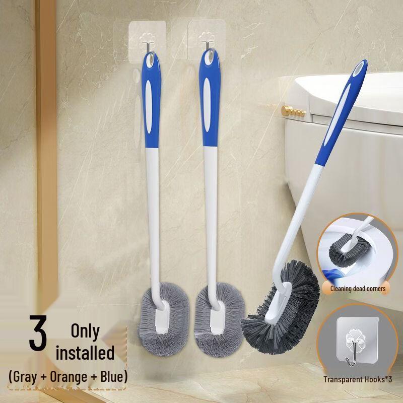 Cmaos Japanese Style S-Bend Toilet Brush 3-Pack