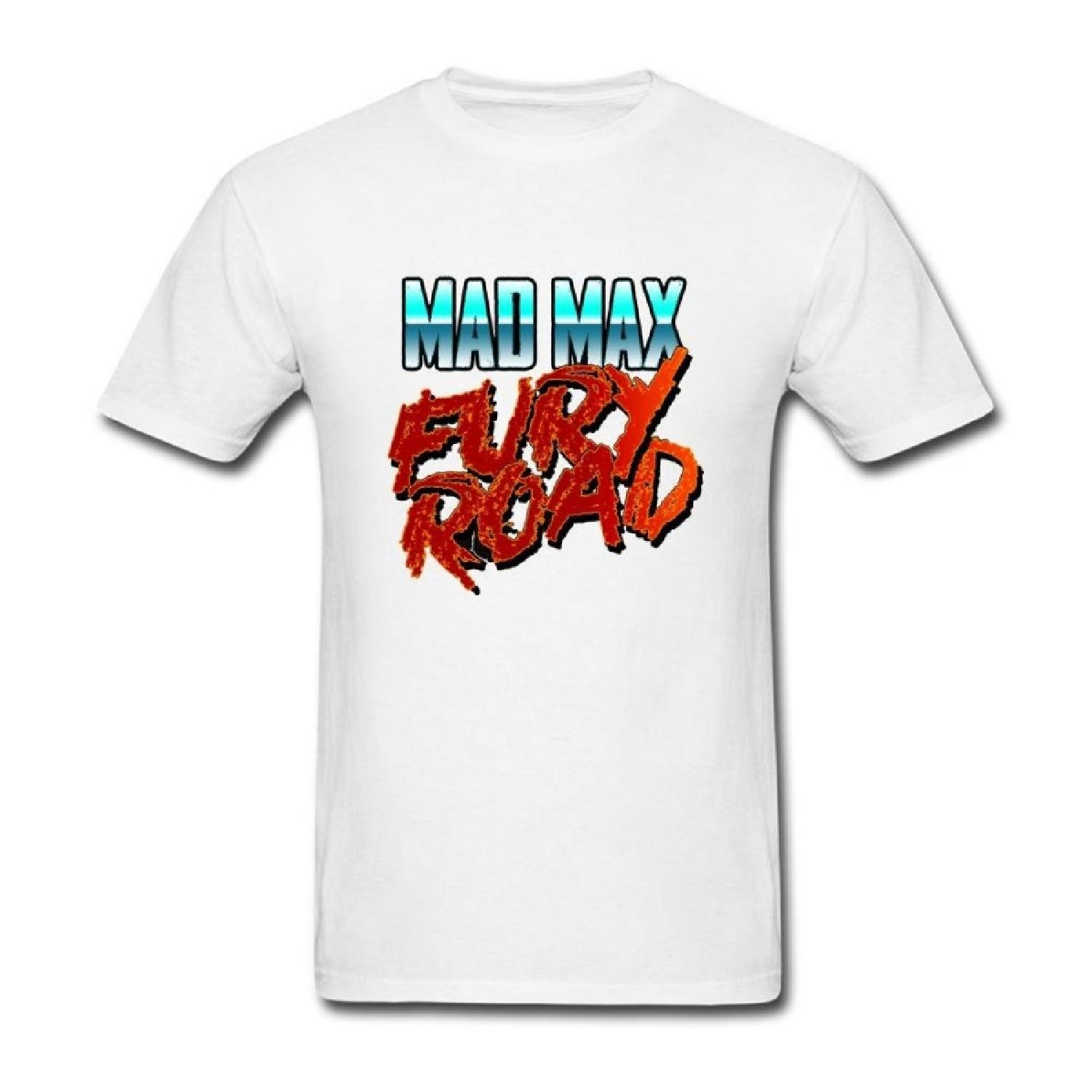 Men s Mad Max 4 Fury Road Charlize Theron T-Shirts XXXXXL белый