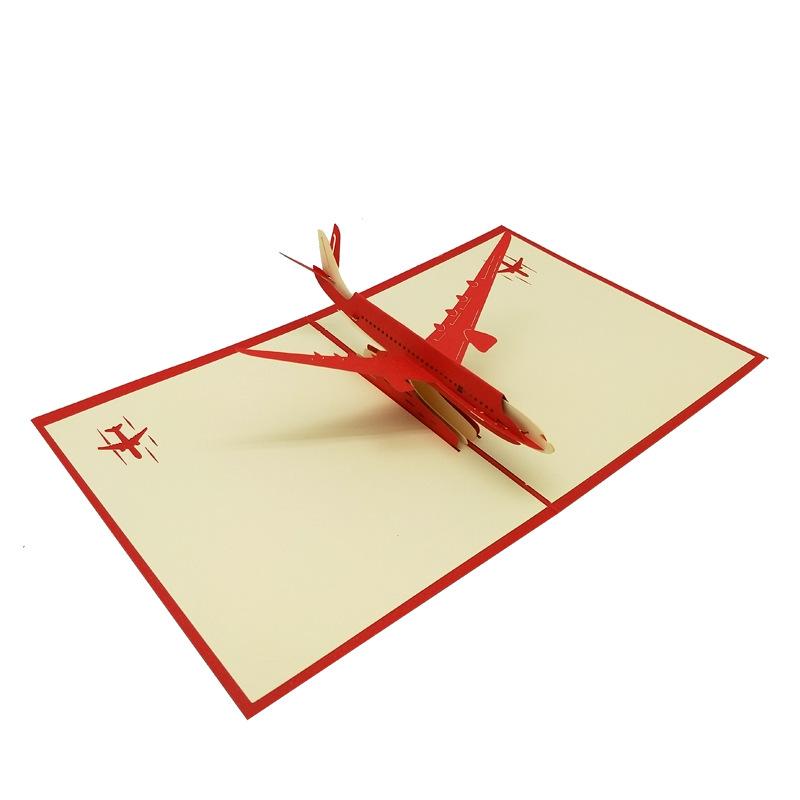 3D Pop Up Invitations Card 3D Paper World Attractions Birthday Greeting Cards 3D Tourist Postcard Save The Date Boy Present Card