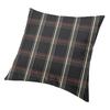 Federa per cuscino con motivo a quadri tartan Golf GTI Decorazione di lusso geometrica testurizzata Decorazione Cuscino Salotto Federa quadrata