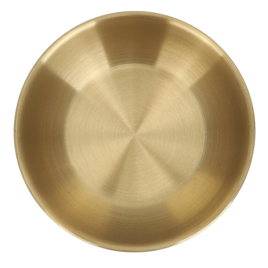 Men Beard Soap Bowl Ti Plated Foaming Cream Bowl Facial Cleansing Tool for Home and Beauty Salon