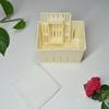 1 Stk/Set Kunststoff Tofu Maker Presseform Set + Käsetuch Soja DIY Pressform Küchenwerkzeuge Lebensmittelqualität PP