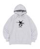 Crack Six Point Logo Hoodie (Light Gray)