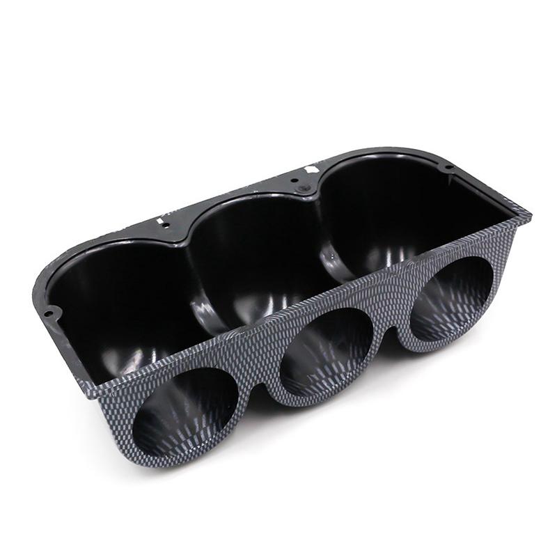 60mm Universal Gauge Cup Car Mount Holder Gauge Pod Plastic Single Double 3 Plastic Gauge Holder Fit For 62MM Water Temperature