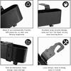 Dikno Car Headrest Backseat Organizer with Cup Holder, Multi-Functional Rear Seat Hanging Food Drink Snack Storage Box, Universal Auto Interior