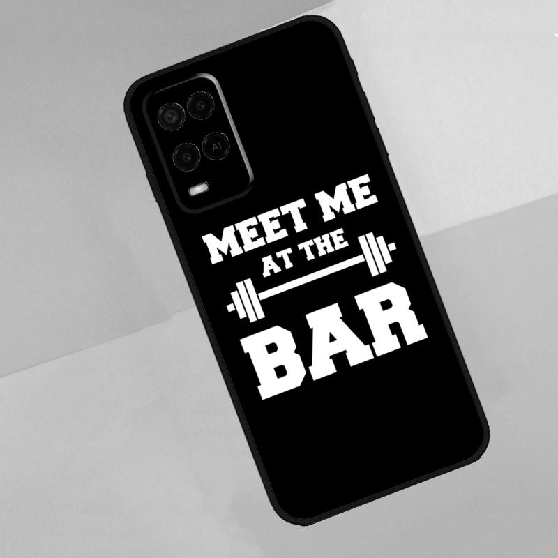 Bodybuilding Gym Fitness For Oppo A17 A77 A60 A74 A94 A54 A18 A38 A58 A78 A98 A40 A80 A16 A76 A96 A15 A57S Phone Case