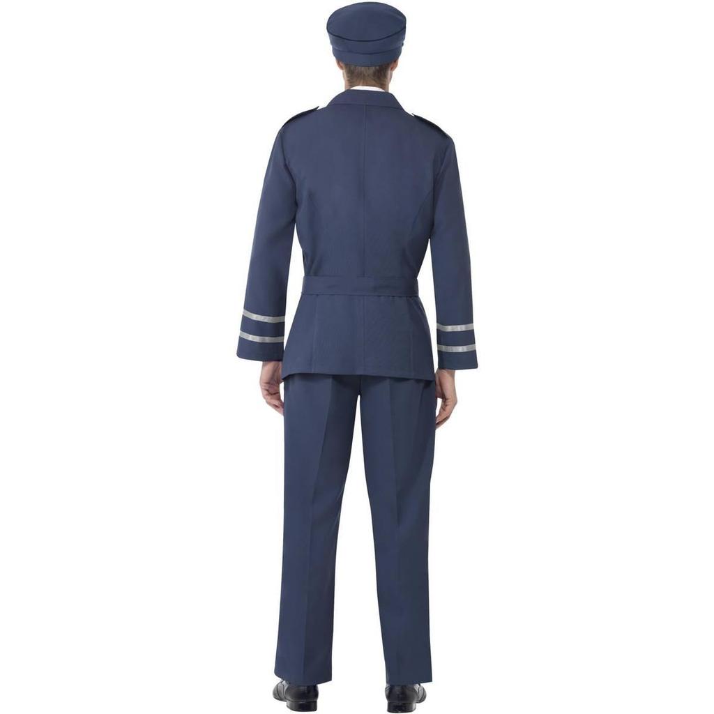 Smiffys Mens WW2 Air Force Captain Costume Set