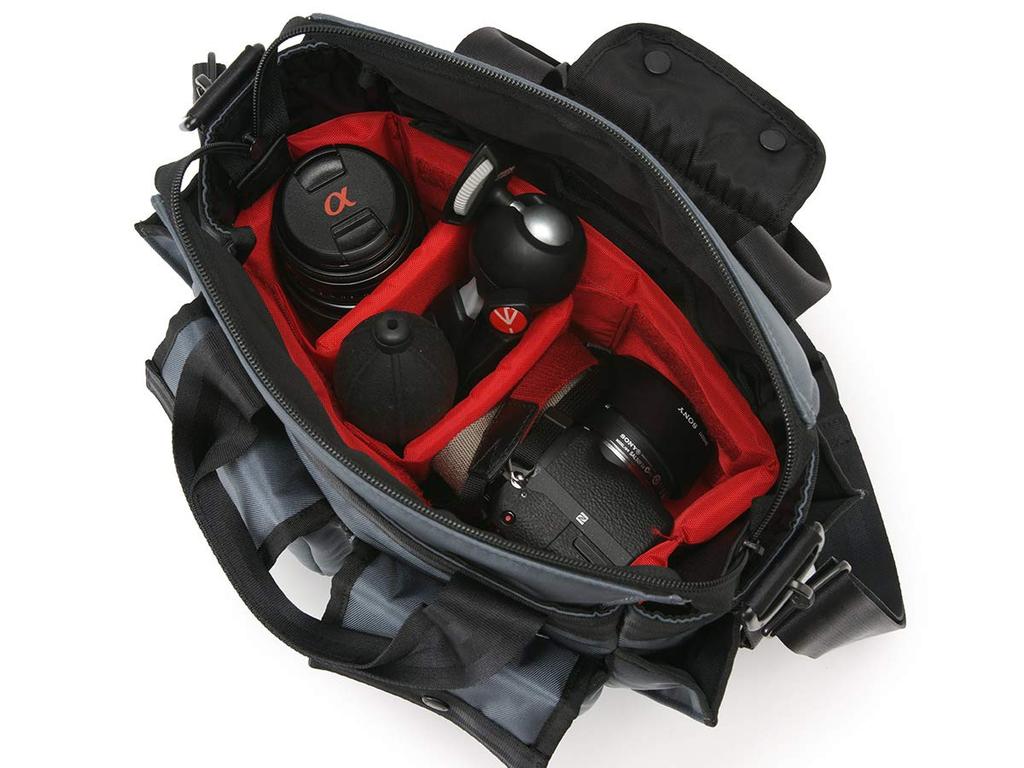 2WAY Camera Bag Bag Standard Gray [Artisan & Artist] <Garden (GDR) Size> GDR-211N