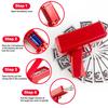 Electric Money Shooter with 100 Fake Money Props Battery Operated Handheld Cash Spraying Machine Kids Adults Party Automatic Money Thrower Toy