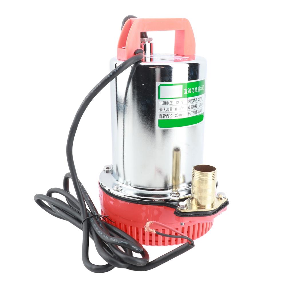 DC 12V Submersible Deep Well Water Pump Irrigation Water Pump