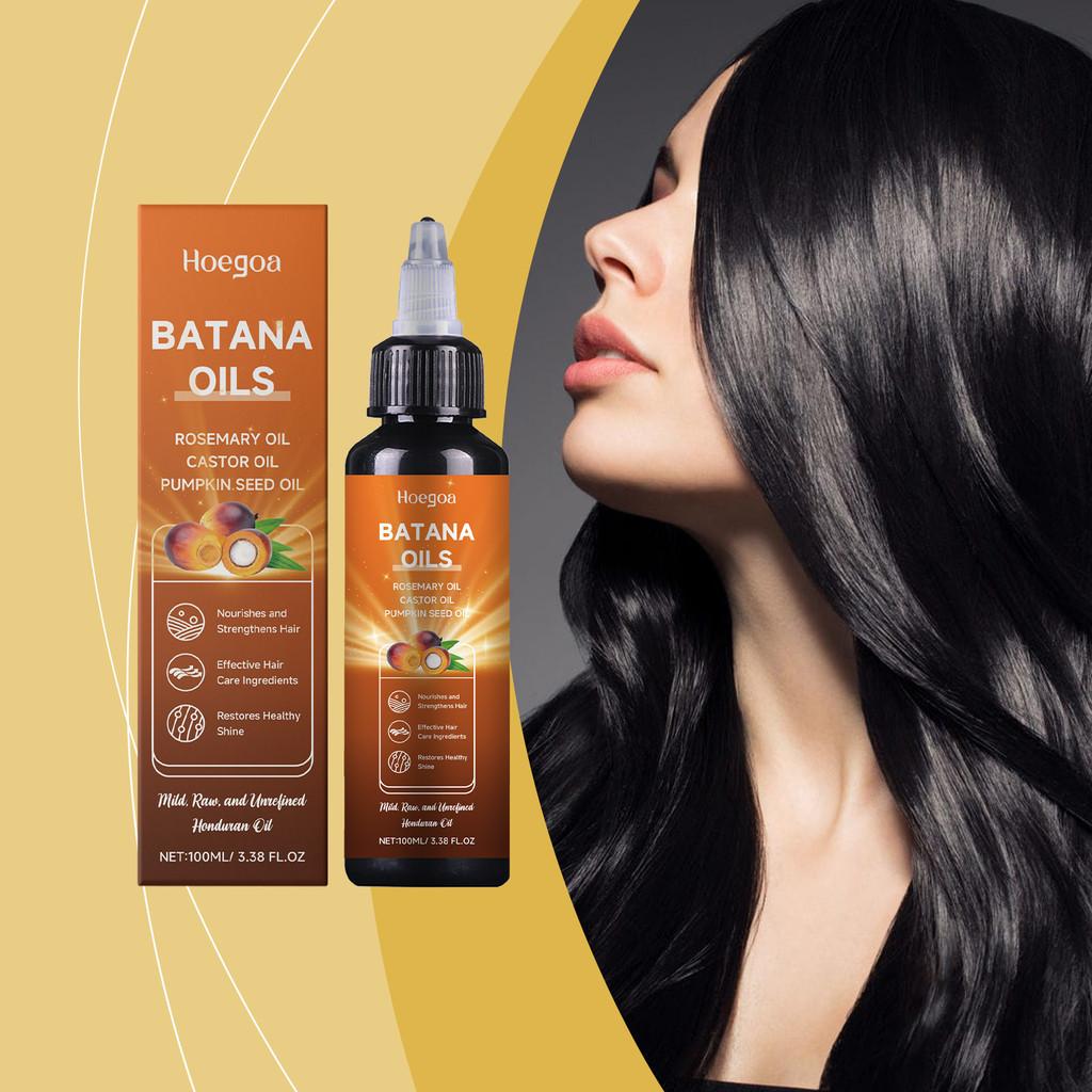 Hoegoa Batana Hair Care Oil Moisturizing Nourishing Hydrating Daily Treatment Oil