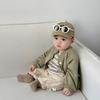 Boys' Trendy Korean Casual Jacket & Versatile Pants Set