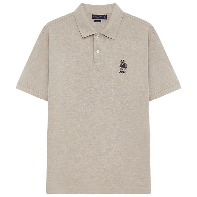 Teenie Weenie Men s Bear Logo Cooling Polo Shirt S