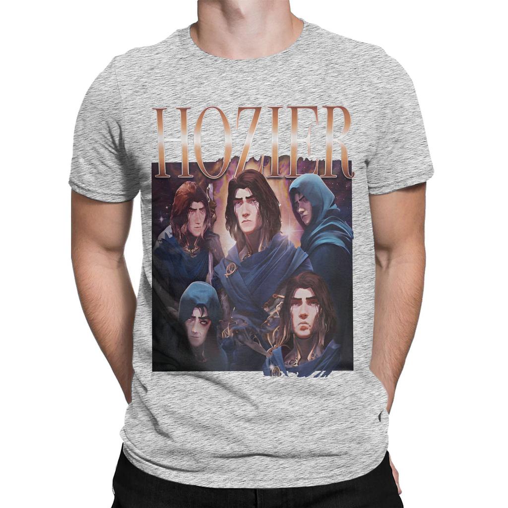 Maglietta stampata arcane viktor arcane hozier game per Uomo Donna Magliette 100% Cotone Manica Corta Abbigliamento