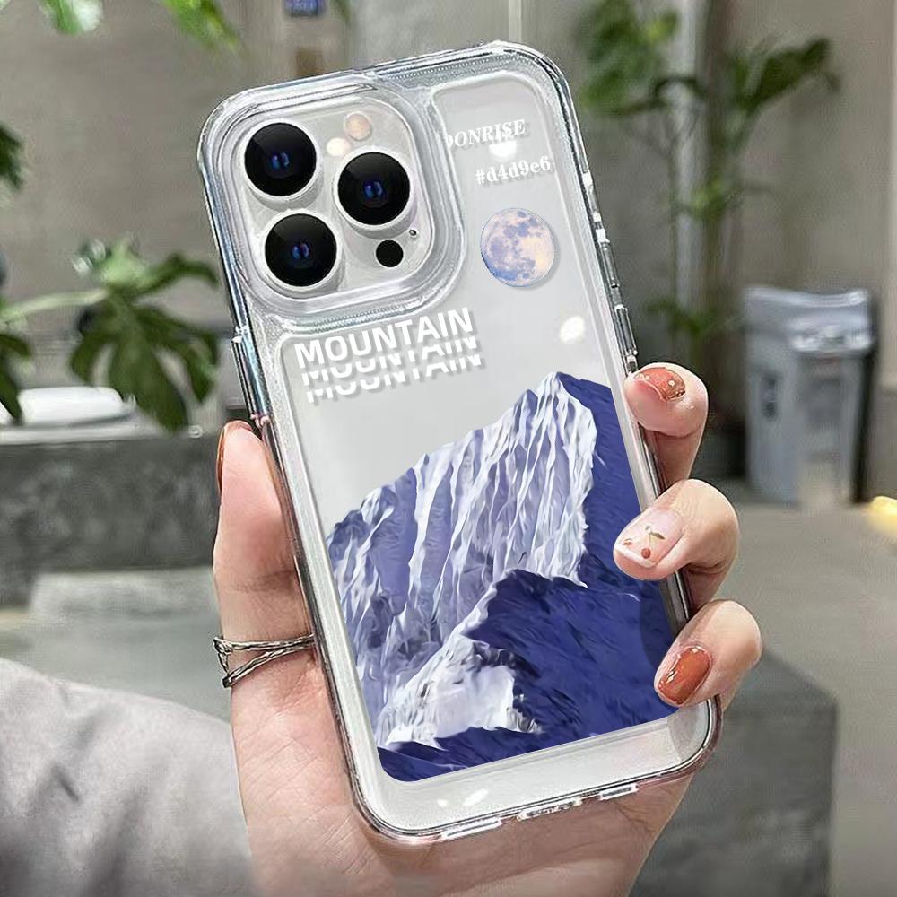 Silikonové pouzdro pro iPhone 15 Pro, transparentní, s motivem olejomalby, pro iPhone 13, iPhone 14, 12, 11 Pro Max, XR XS, X 7, 8, SE