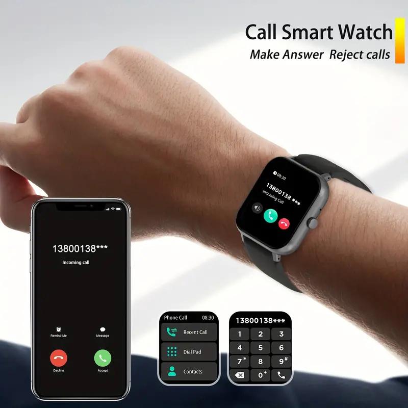 Smart Watch, Wireless Calling /dial, Multi -Sport mode,Suitable for Men and Women, Sports Watches, for iPhone/Android
