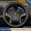 Toyota Prado/Land Cruiser 24: Cubierta de Volante de Cuero Genuino Antideslizante Ultradelgada