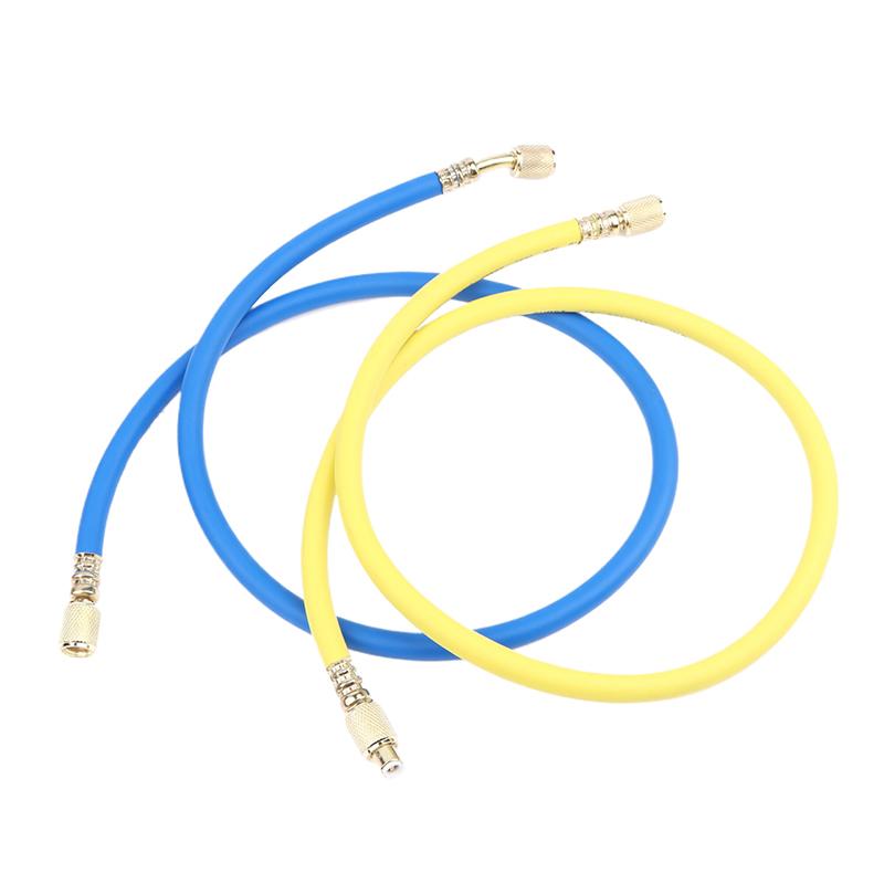 R410A 1/4'' Sae Ac Charging Hose Set 500 Psi For Air Condition Refrigerant Hoses R134 R22 Refrigeration Charging Tool