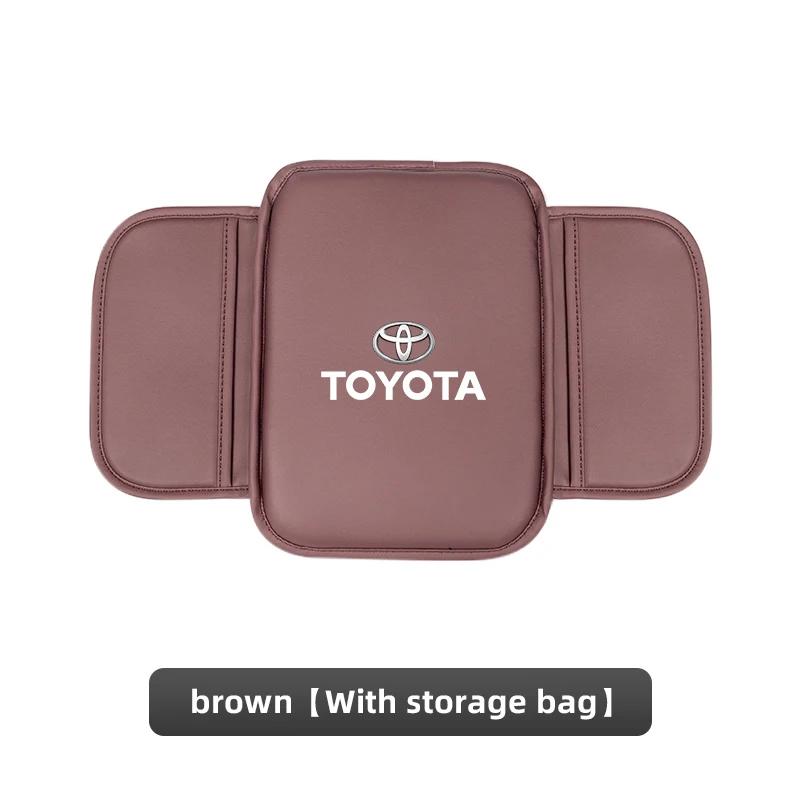 Varmt For Toyota For Toyota 2026 Nye Navkapsler Bil Armlene Matte Midtkonsoll Lær Beskyttelsespute For Toyota Gazoo Racing TR