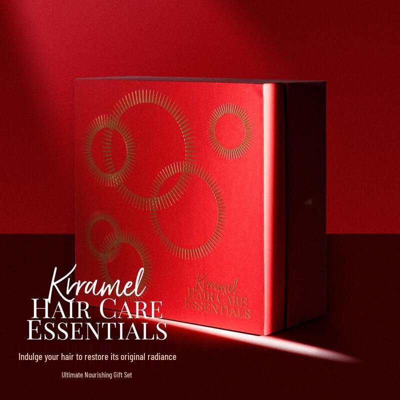 KRRAMEL Boar Bristle Hair Care Gift Set Normal