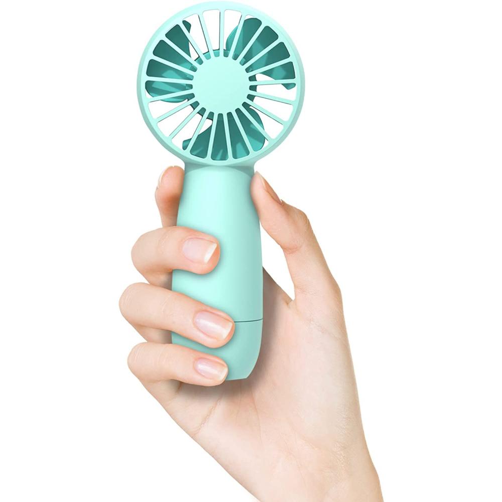 Mini ventilátor Přenosný ruční ventilátor Ventilátor na baterie Osobní výkonný chladicí ventilátor 3 rychlosti Malé módní ventilátory