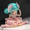 Genuine Hatsune Miku Vocaloid Series 14cm Kawaii Bjd Decoration Anime Figure Collection Gifts Toys
