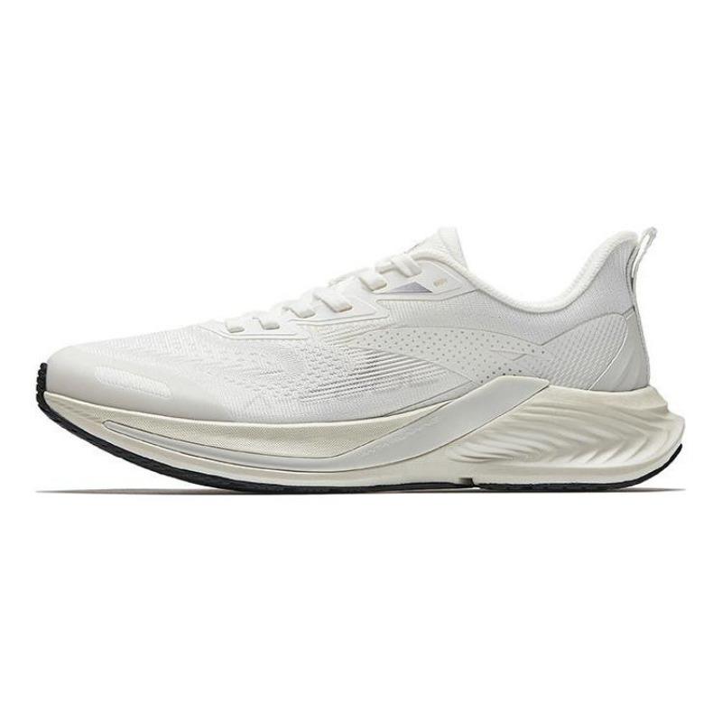 Anta Hydrogen Run Cool Lightweight Running Shoes Women Sneakers White Gray 922625514-2