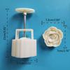 Rose Flower Shape Mooncake Press Mold Cookie Stamps Chinese MidAutumn Moon Cake Makers Decoration Tool for DIY Cookie
