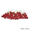 Red Theme Artificial Flower Cherry Stamen Berries Bundle DIY Christmas Decoration Wedding Cake Gift Box Wreaths Xmas Decor