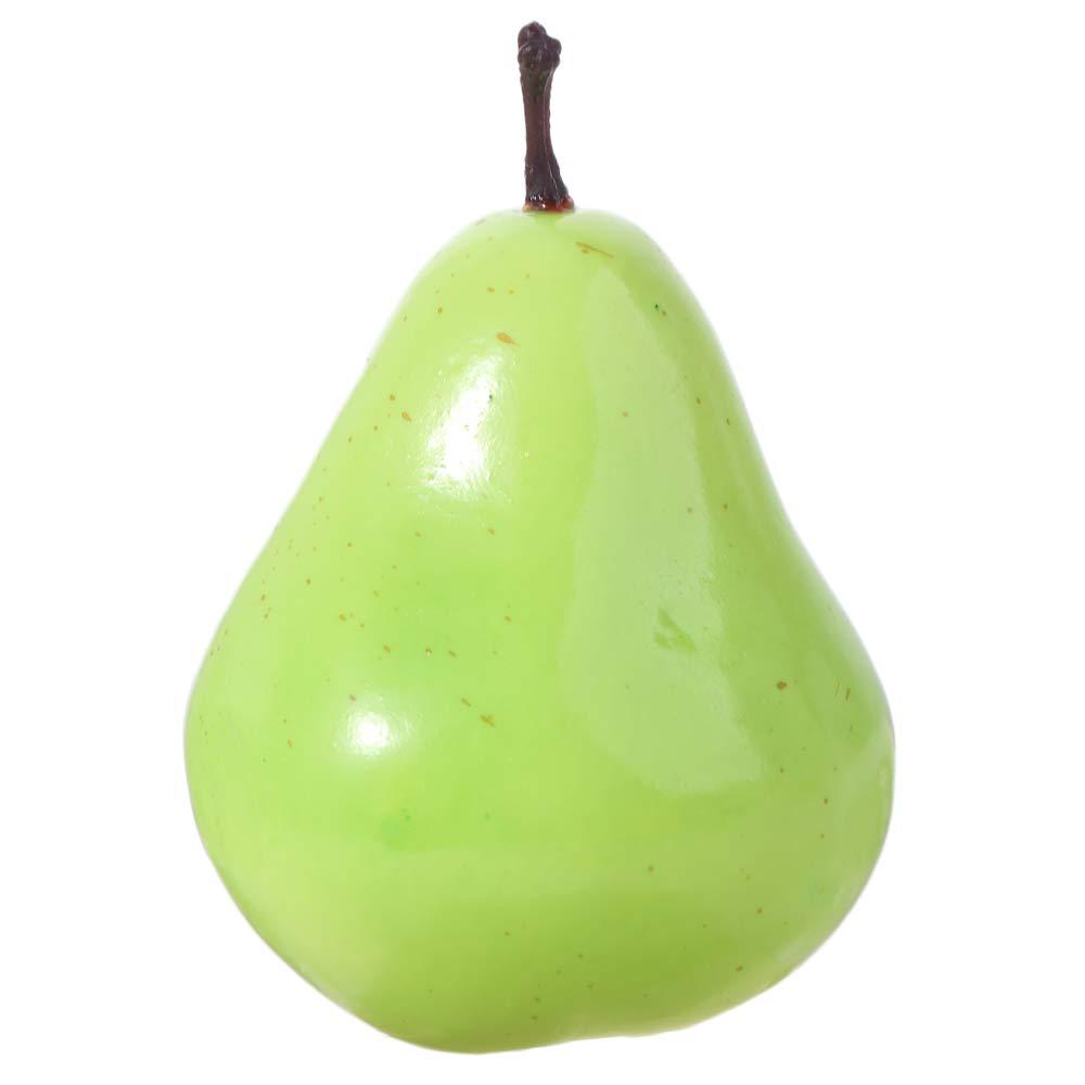 5PCS Realistic Fake Fruits Mini Artificial Fruit Educational Toys Simulation Pear Window Display