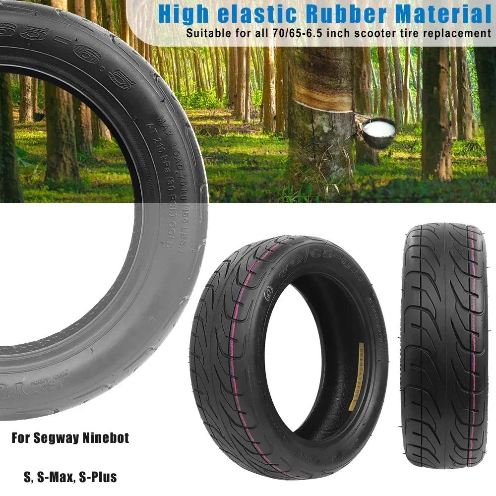 Pneu Tubeless 10x2.75-6.5 Para Patinete Elétrico Segway Ninebot Mini S Pro,S, S-Max, S-Plus Pneus Externos Autobalanceados 70/65-6.5