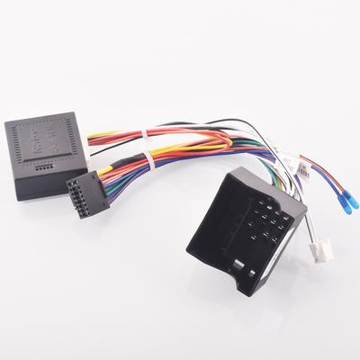 Car Radio Stereo Wiring Harness Cable Adapter Android 16pin For Ford Focus Mk2 Mondeo Mk4 C-max Fiesta Fusion