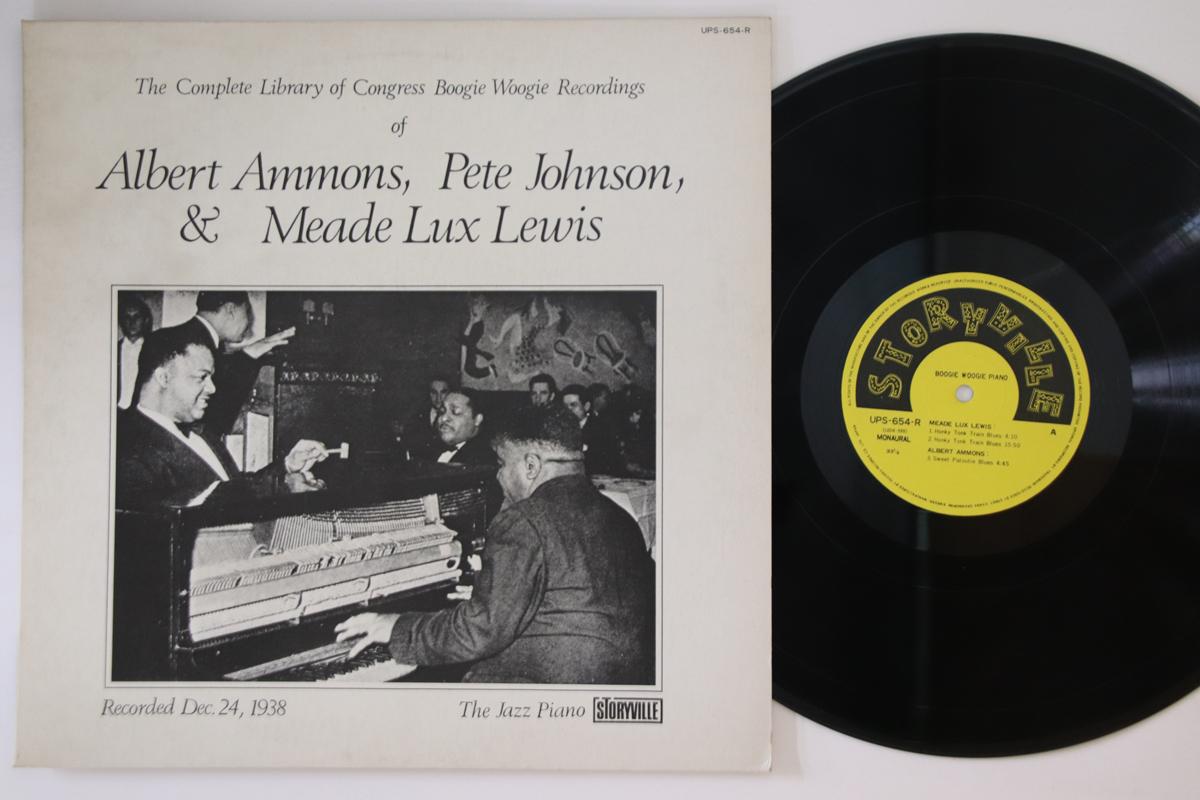 

LP Record VARIOUS - Boogie Woogie Piano UPS654R STORYVILLE Japan Jazz Used