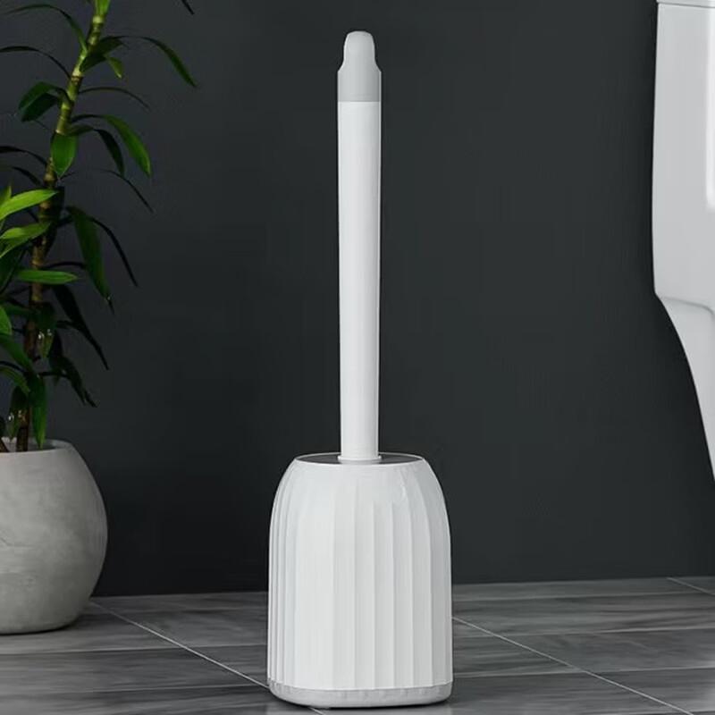 Силиконовая туалетная щетка Cmaos с длинной ручкой, набор