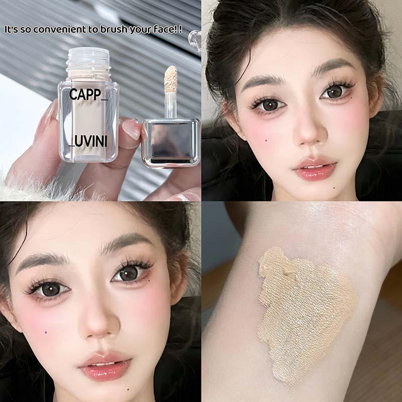 Cappuvini Crystal Clear Ice Cube Concealer: Cover Dark Circles & Acne Marks for a Bare Face Look - Ideal for Students & Commuters.