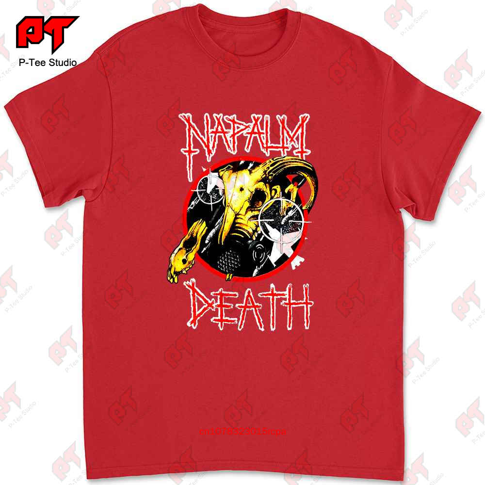 

Harmony Corruption Album By Napalm Death Band Tshirt YEFW S