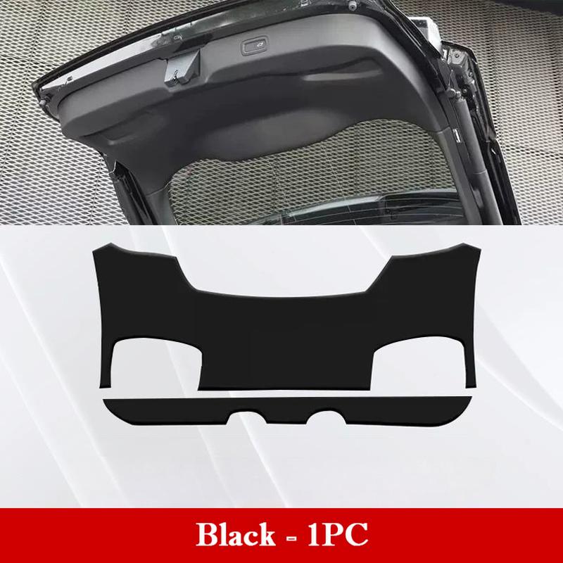 

For Lynk & Co 01 2020-2026 Car Trunk Door Anti Kick Pad Tailgate Protective Sticker Mat Cargo Liner Interior Accessories чёрный