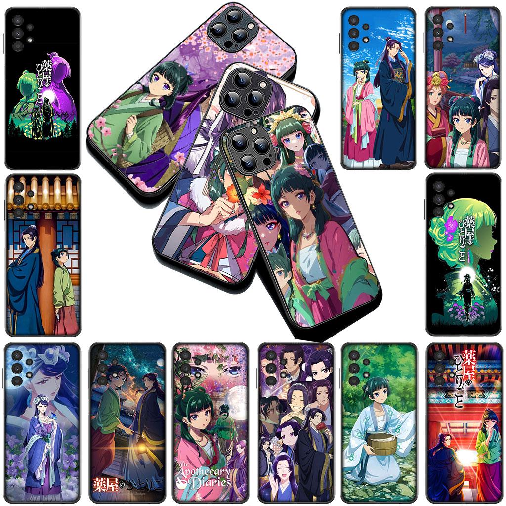 The Apothecary Diaries Jinshi Maomao Phone Cover Case for Samsung Galaxy S22 S21 S20 FE Ultra Plus A07 A17 A15 A16 A25 A57 A37
